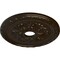 Ekena Millwork Palmetto Ceiling Medallion (Fits Canopies up to 5"), 20 7/8"OD x 3 5/8"ID x 1 5/8"P, Bronze CM20PMBZS - alternate 2